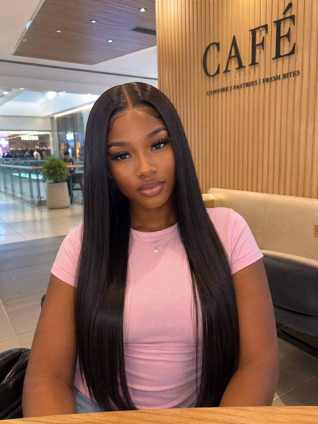 Lumera Bone Straight Glueless Closure Wig – 28 Inch