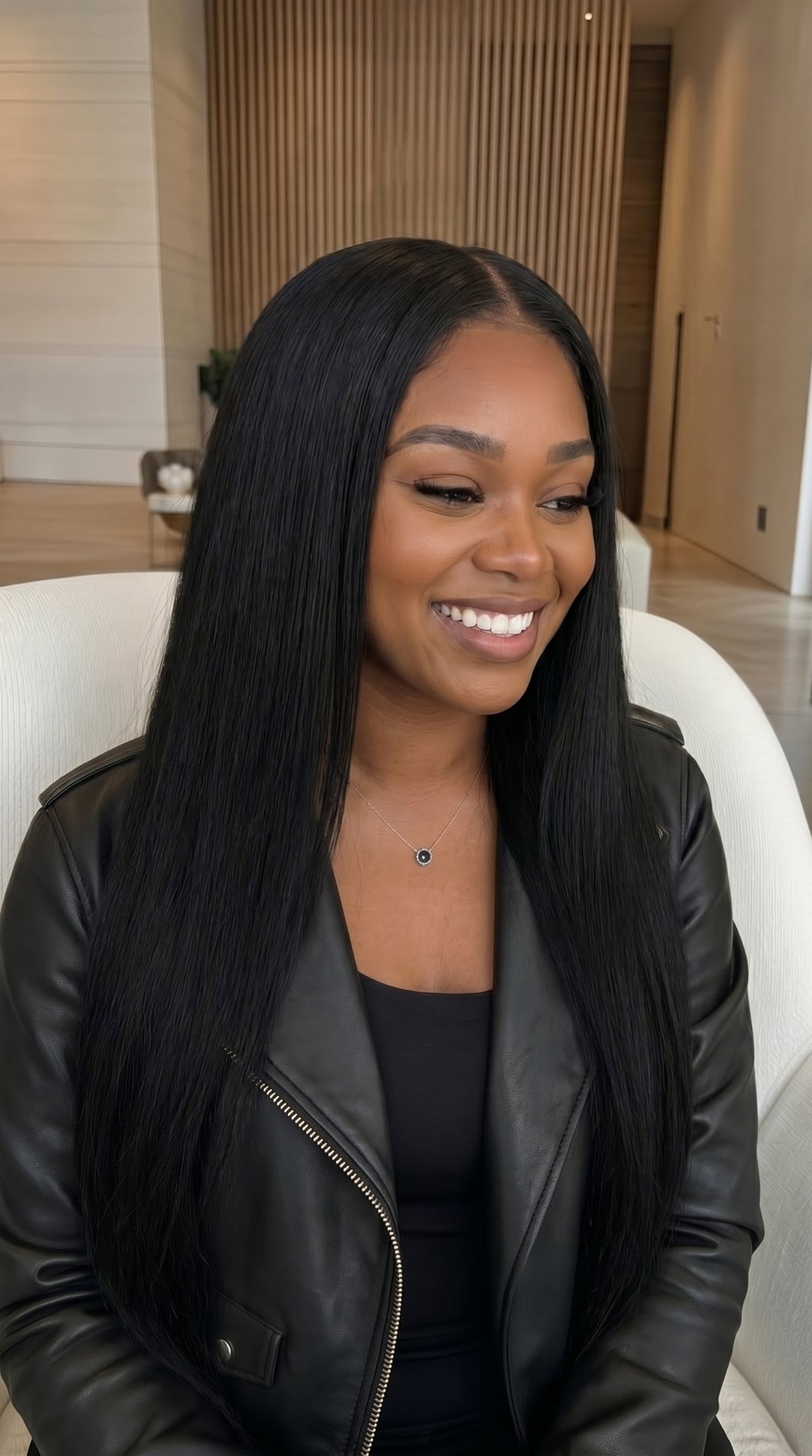 Divine Silk 13x4 Bone Straight Full Frontal Wig – 26 Inch